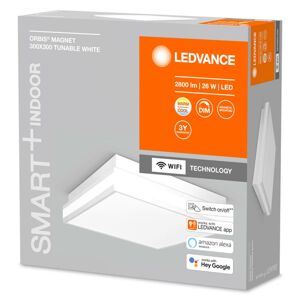 LEDVANCE SMART+ WiFi Orbis Magnet biela, 30x30 cm