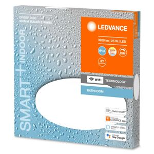 LEDVANCE SMART+ WiFi Orbis Disc, biela, Ø 40 cm