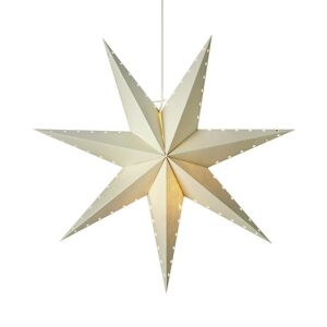 Dekoračná hviezda Lively, visiaca, sivá, Ø 45 cm