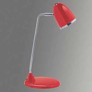 Veselá lampa na písací stôl Starlet – červená