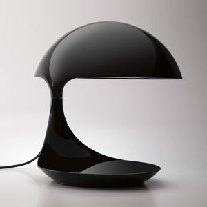 Martinelli Luce Cobra retro stolná lampa, čierna