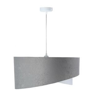 Závesná lampa Vivien 3farebná sivá/biela/striebro
