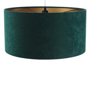 Závesná lampa Salina, zelená/zlatá, Ø 50 cm