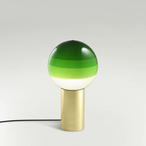 MARSET Dipping Light S stolová lampa zelená/mosadz