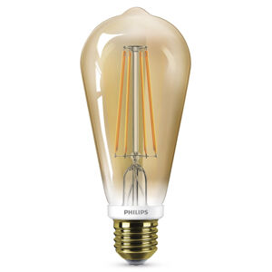 Philips LED žiarovka E27 ST64 5,5W zlatá, stmievač