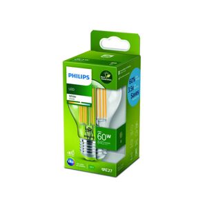 Philips LED žiarovka E27 4W 3000K filament 840 lm