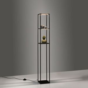 Paul Neuhaus Contura stojaca LED lampa v čiernej