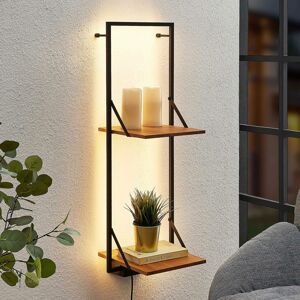 Lindby Rianita nástenná LED polička osvetlená 30cm