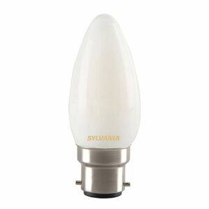 LED sviečková žiarovka B22 4W 827 matná