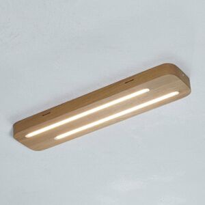 Neele – stropné LED svietidlo s dubovým drevom