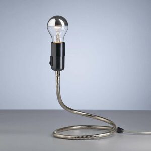 TECNOLUMEN Lightworm stolná lampa, poniklovaná