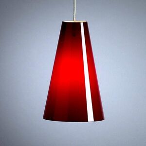 TECNOLUMEN HOLWS03 závesná lampa červená