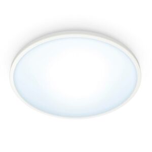 WiZ Super Slim stropné LED svietidlo, 16 W, biela