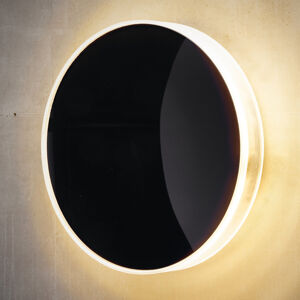 Vonkajšie nástenné LED svietidlo Marbella, čierne