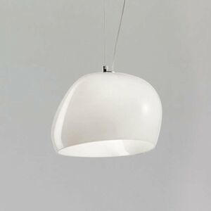Závesná lampa Surface Ø 27cm E27 biela/matná biela