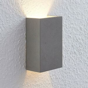 Lindby Lindby Albin nástenné LED svietidlo z betónu