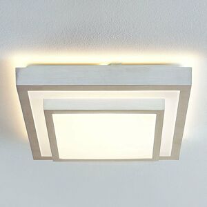 Lindby Mirco hliníkové stropné LED hranaté 37,5 cm