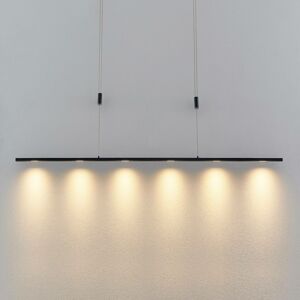Lucande Stakato závesné LED 6-pl. 140 cm dlhé