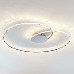 Lindby Joline stropné LED svietidlo krištáľ 90 cm