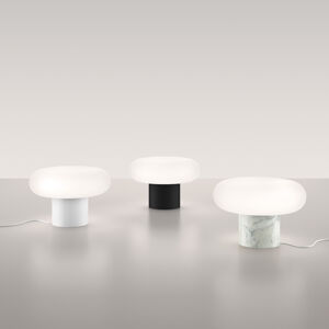 Artemide Artemide Itka stolná lampa LED, biely keramika