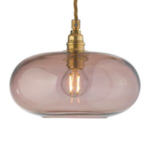 EBB & FLOW Horizon závesná lampa ružová-hnedá Ø 21