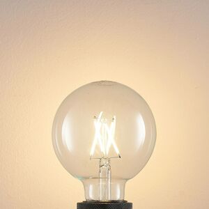 LED žiarovka E27 4W 2700K G95 globe filament číra