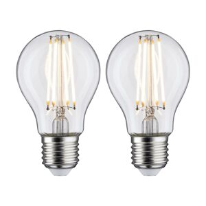 LED žiarovka E27 7 W filamentová 2 700 K číra 2 ks