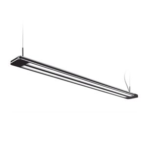 Závesné LED svietidlo Trentino II, 156 W, čierne