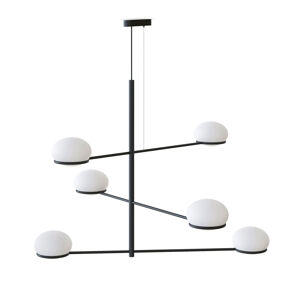 LEDS-C4 Coco Chandelier závesná lampa čierna/biela