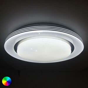 Lindby Mizuni stropné LED, RGBW, CCT, 48 cm