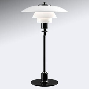 Louis Poulsen PH 2/1 stolná lampa, čierna