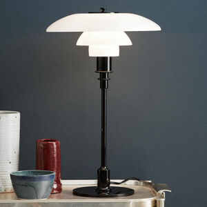 Louis Poulsen PH 3/2 stolná lampa, čierna