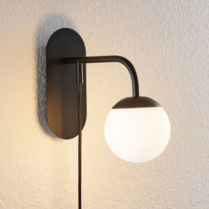 Lucande Rama LED nástenná lampa, tienidlá sklo