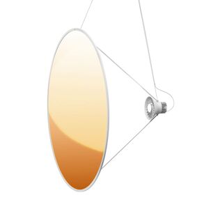 Luceplan Amisol závesné LED svietidlo Ø110cm zlaté