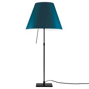 Luceplan Costanza stolná lampa D13 čierna/modrá