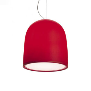 Modo Luce Campanone závesná lampa Ø 33 cm červená