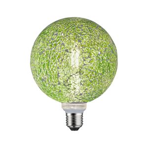 Paulmann E27 LED globe 5 W Miracle Mosaic zelená