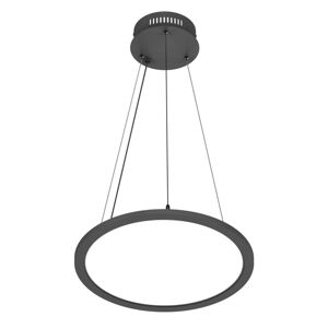 Prios Palino závesné LED svietidlo 30 cm v čiernej