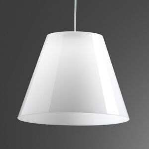 Rotaliana Dina – biele závesné LED svietidlo