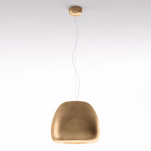 Rotaliana Pomi H2 závesná lampa zlatá Ø 41,5 cm