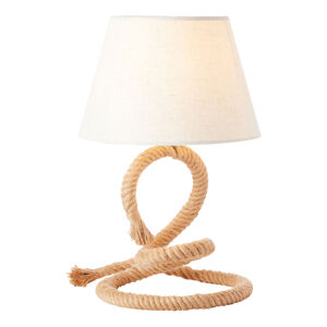 Stolná lampa Sailor s rámom z lana