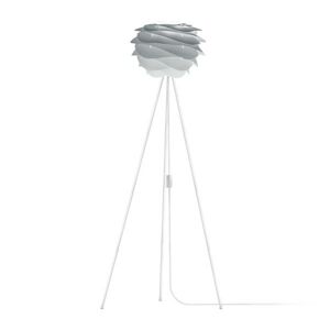 UMAGE Carmina Mini stojaca lampa sivá/Tripod biely