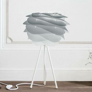 UMAGE Carmina Mini stolná lampa sivá/Tripod biely